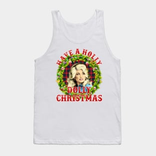 Vintage Dolly Parton Christmas 80s 90s Tank Top